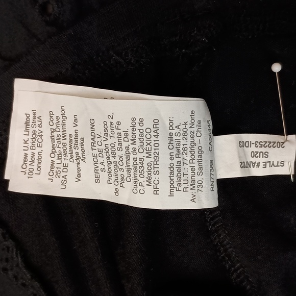 J Crew Tank with Eyelet Ruffle - Picture 6 of 6